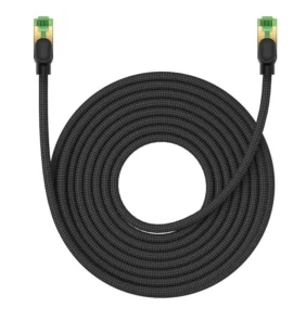 Baseus fast network cable RJ-45 cat.8 40Gbps 10m braided - black