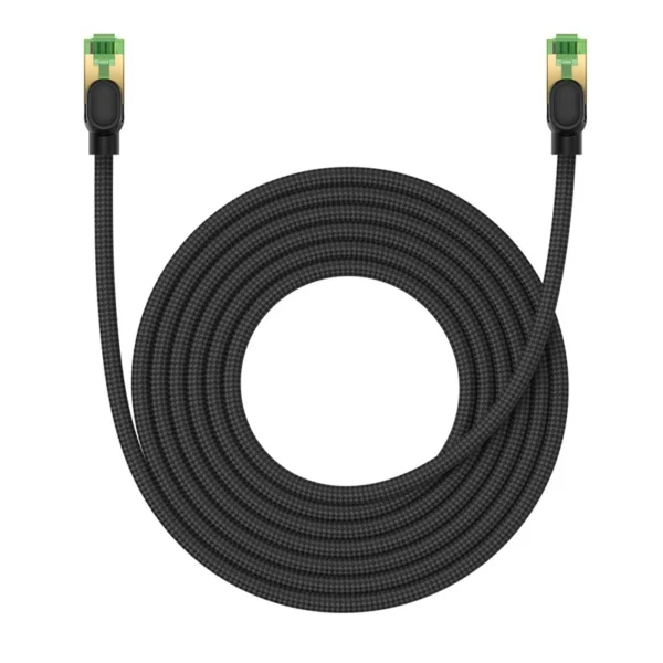 Baseus fast network cable RJ-45 cat.8 40Gbps 5m braided - black