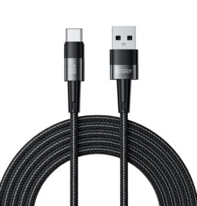 TECH-PROTECT ULTRABOOST TYPE-C CABLE 66W/6A 300CM GREY