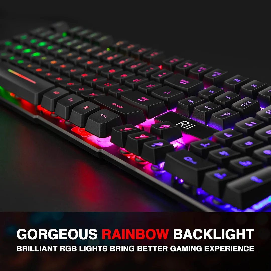 Rii RK100+ Ενσύρματο Gaming Πληκτρολόγιο - Image 5