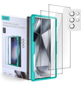 TEMPERED GLASS ESR PROTECTOR SET 2-PACK GALAXY S24 ULTRA CLEAR
