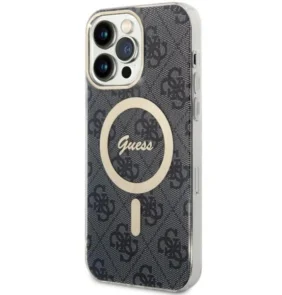 Guess 4G MagSafe case for iPhone 14 Pro Max - black