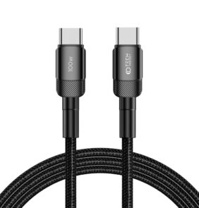 TECH-PROTECT ULTRABOOST EVO TYPE-C CABLE PD100W/5A 200CM BLACK
