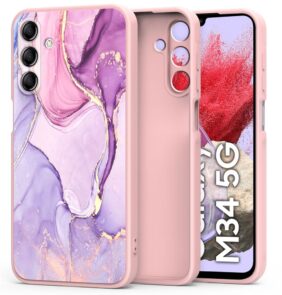 TECH-PROTECT ICON GALAXY M34 5G MARBLE