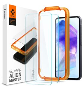 TEMPERED GLASS SPIGEN ALM GLAS.TR 2-PACK GALAXY A35 5G / A55 5G CLEAR