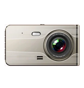 DVR979G Full HD G-sensor LCD car video recorder with reversing camera - beige