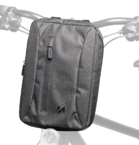 Wozinsky bicycle bag for handlebars - gray