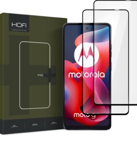 TEMPERED GLASS HOFI GLASS PRO+ 2-PACK MOTOROLA MOTO G24 / G24 POWER / G04 / E14 BLACK