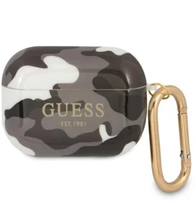 Guess GUAPUCAMG AirPods Pro cover black/black Camo Collection