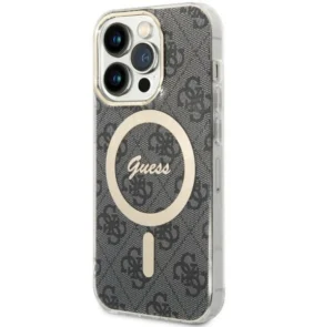 Guess 4G MagSafe case for iPhone 14 Pro - black