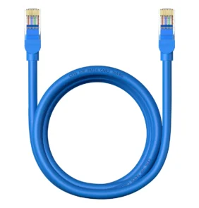 Baseus High Speed ​​Cat 6 RJ-45 1000Mb/s Ethernet cable 2m round - blue