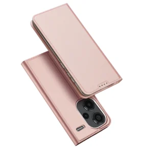 Dux Ducis Skin Pro case with flap and card slot for Xiaomi Redmi Note 13 Pro+ 5G - pink