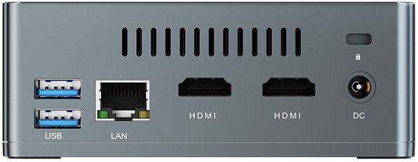 Beelink GK Mini J4125 2.7GHz 8GB DDR4 256GB M.2 2280 SATA3 SSD - Image 5