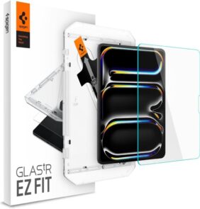 TEMPERED GLASS SPIGEN GLAS.TR ”EZ FIT” IPAD PRO 13” 7 / 8 / 2024-2025 CLEAR