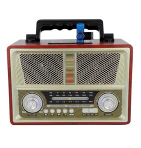 Επαναφορτιζόμενο ραδιόφωνο Retro - M1802-BT - 018022