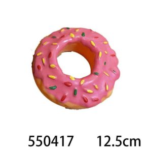Παιχνίδι σκύλου Latex Donut - 12.5cm - 12pcs - 550417