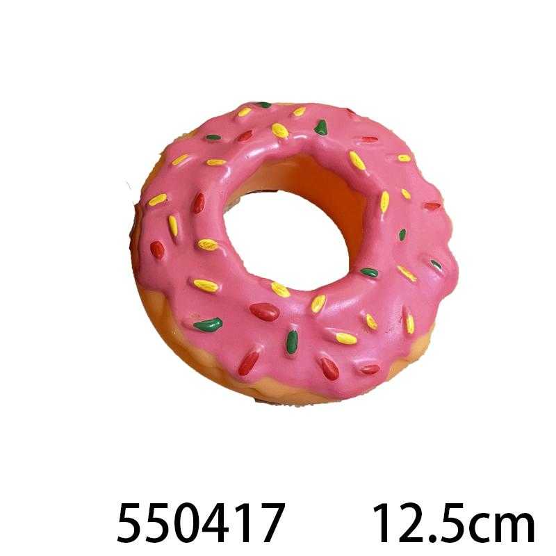 Παιχνίδι σκύλου Latex Donut - 12.5cm - 12pcs - 550417