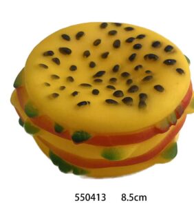 Παιχνίδι σκύλου Latex Burger - 8.5cm - 12pcs - 550413