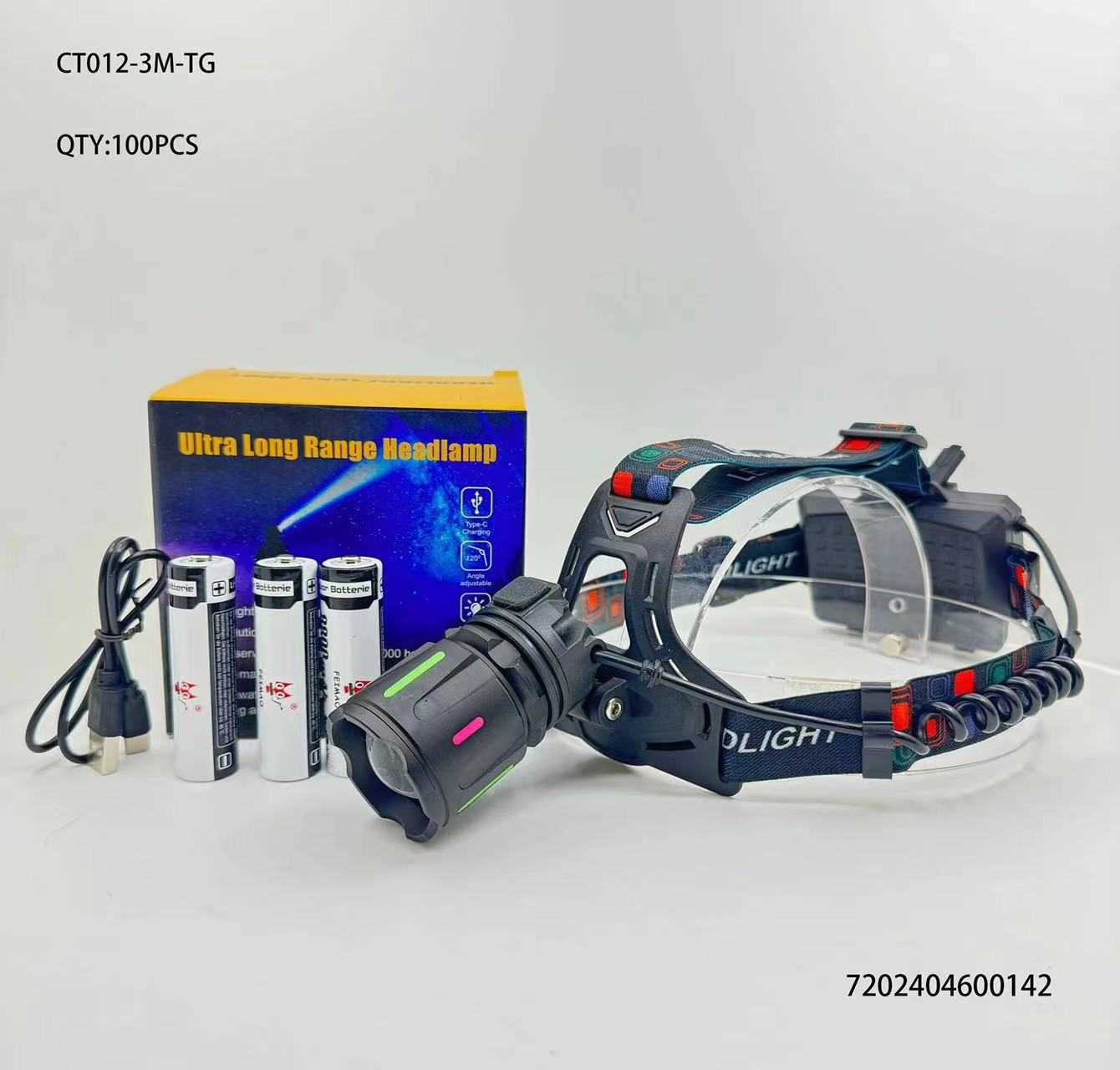 Φακός κεφαλής LED - FA-CT012-3M-TG - 600142 - Image 2