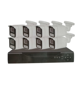 Καταγραφικό δικτύου με 8 κάμερες - CCTV Security Recording System - POE - 080067