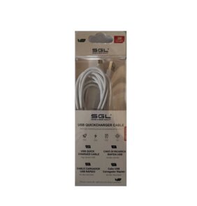 Καλώδιο φόρτισης & data Micro USB - Quick Charge - V8 - 3M - 194752