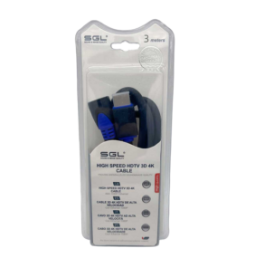Καλώδιο HDMI γωνιακό - 90° - 1592F - Male/Male - 3m - 095233