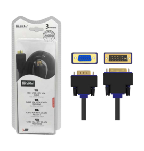 Καλώδιο VGA σε DVI - A1595-550 - 3m - 095516