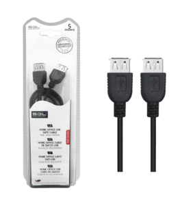 Καλώδιο επέκτασης USB 2.0 - 8S - Female/Female - 5m - 097442