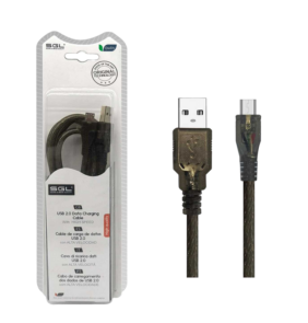 Καλώδιο φόρτισης & data - 13S01 - USB A male/Micro USB - 5m - 097770