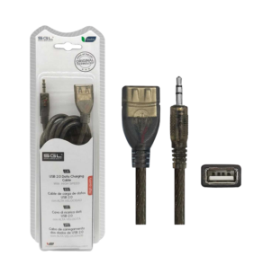Αντάπτορας καλώδιο - 16S01 - USB A female/Jack 3.5mm male - 5m - 097862