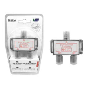 Διακλαδωτής σύνδεσης κεραίας TV - 2Way Splitter - 1801 - 098494