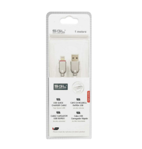 Καλώδιο φόρτισης & data - Lightning - Fast Charge - FA5 - 1m - 099132