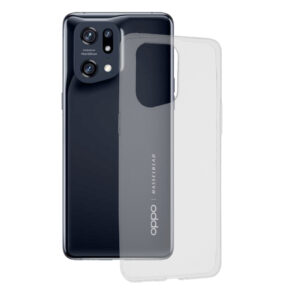 Techsuit - Clear Silicone - Oppo Find X5 Pro 5G - Transparent