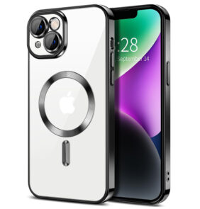 Techsuit - Luxury Crystal MagSafe - iPhone 14 - Black