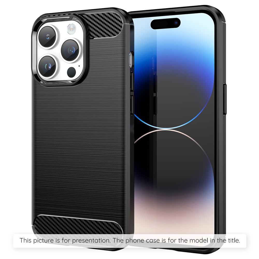 Techsuit - Carbon Silicone - Xiaomi Poco X7 Pro - Black