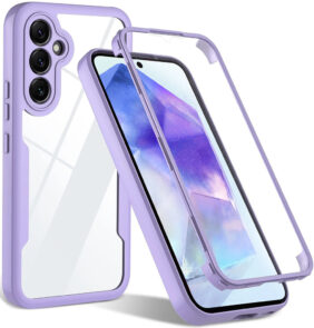 Techsuit - ColorVerse 360 Series + Screen Protector - Samsung Galaxy A55 5G - Purple