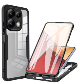 Techsuit - ColorVerse 360 Series + Screen Protector - Xiaomi Redmi Note 13 5G - Black