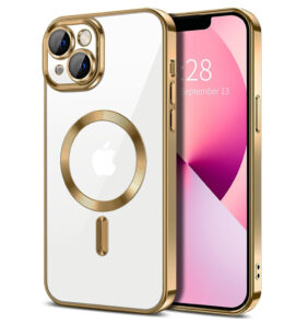 Techsuit - Luxury Crystal MagSafe - iPhone 13 - Gold