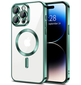 Techsuit - Luxury Crystal MagSafe - iPhone 15 Pro Max - Light Green