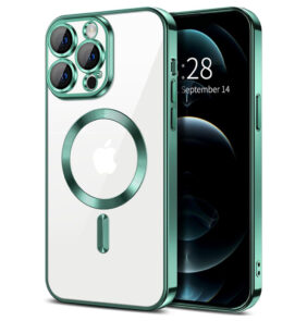 Techsuit - Luxury Crystal MagSafe - iPhone 12 Pro Max - Light Green