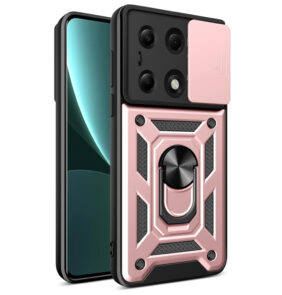 Techsuit - CamShield Series - Xiaomi Redmi Note 13 Pro 4G / Poco M6 Pro 4G - Rose Gold