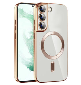 Techsuit - Luxury Crystal MagSafe - Samsung Galaxy S21 Plus 5G - Gold