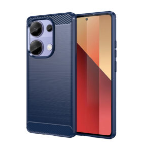 Techsuit - Carbon Silicone - Xiaomi Redmi Note 13 Pro 4G / Poco M6 Pro 4G - Blue