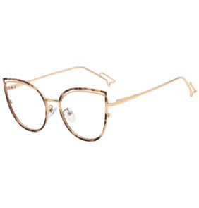 Techsuit - Anti-Blue Light Glasses Reflex Metal (F95597-C13) - Butterfly - Leopard