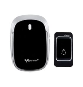 Ασύρματο κουδούνι πόρτας - JK05 - 113651 - Black