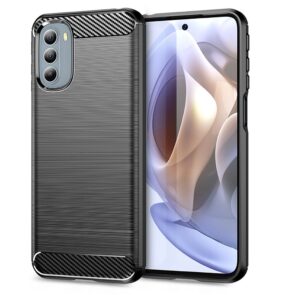 Techsuit - Carbon Silicone - Motorola Moto G31 4G / Moto G41 4G - Black