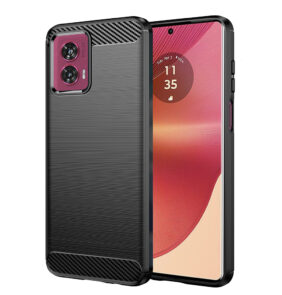 Techsuit - Carbon Silicone - Motorola Edge 50 Fusion - Black