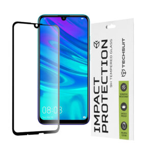 Techsuit - 111D Full Cover / Full Glue Glass - Huawei Honor 10 Lite/Honor 20 Lite/P smart 2019/P Smart Plus 2019 - Black