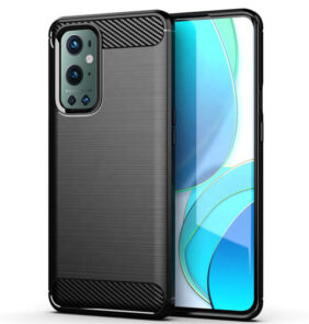Techsuit - Carbon Silicone - OnePlus 9 Pro - Black