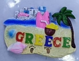 Tουριστικό μαγνητάκι Souvenir – Σετ 12pcs - Resin Magnet - Greece - 678064 - Image 2